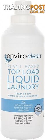 Enviro Clean Liquid Laundry Top Load 1L - Enviro Care - 9325937000314