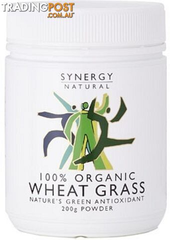 Synergy Organic Wheat Grass Powder 200g - Synergy - 9318690003623