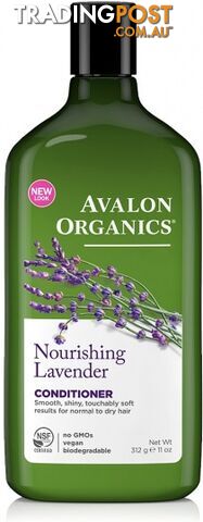 Avalon Organics Nourishing Lavender Conditioner 325ml - Avalon Organics - 654749351505
