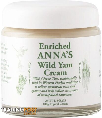 Annas Wild Yam Cream 100g - Anna's - 93460095