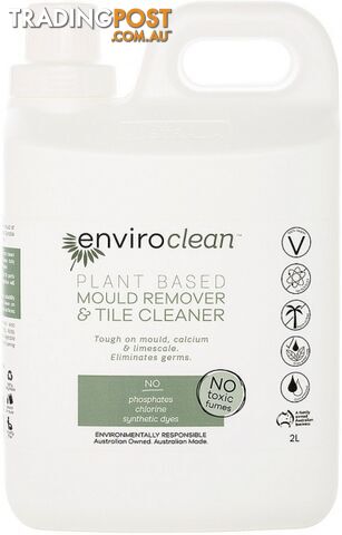 Enviro Clean Mould Remover & Tile Cleaner 2L - Enviro Care - 9325937010726