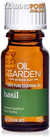 Oil Garden Basil Pure Essential Oil 12ml - Oil Garden - 9312658200321