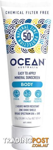 Ocean Australia Mineral Sunscreen 50+SPF Body 120g - Ocean Australia - 9347881001148