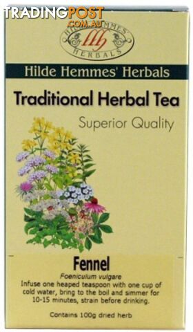 Hilde Hemmes Fennel  100gm - Hilde Hemmes Herbals - 9315915006179