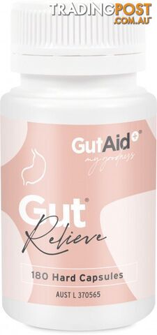 GutAid Gut Relieve  180 caps - GutAid - 9337848000185