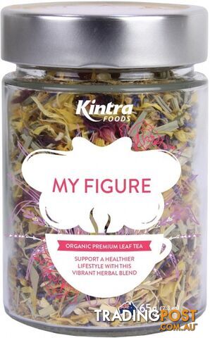 Kintra Foods My Figure Leaf Tea 65g Jar - Kintra Foods - 9341709000801