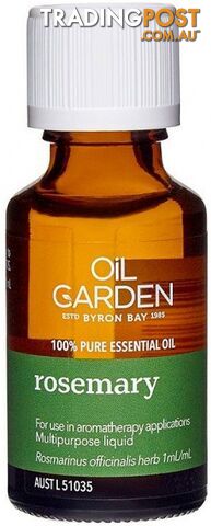 Oil Garden Rosemary Pure Essential Oil 12ml - Oil Garden - 9318901200513