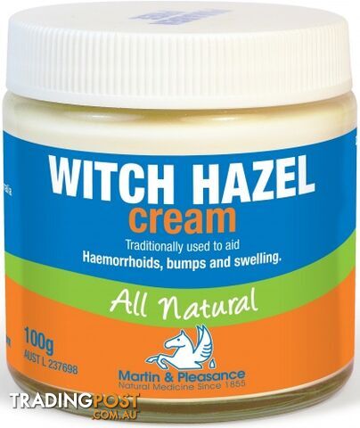 Martin & Pleasance Witch Hazel (Hamamelis) Cream 100g - Martin & Pleasance - 9324294000234