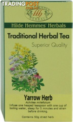 Hilde Hemmes Yarrow Herb 50gm - Hilde Hemmes Herbals - 9315915006483