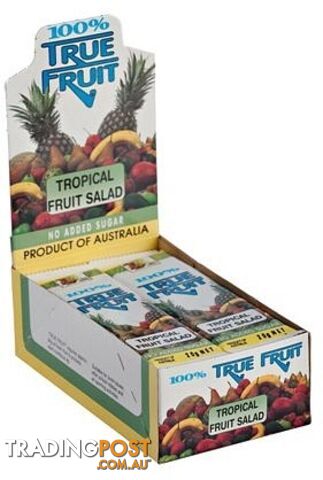 Sun Valley Fruit Strips Tropical 30 x 20g - Sun Valley 100% True Fruit -...