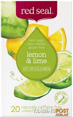 Red Seal (Hot & Cold Brew) Lemon & Lime 20Teabags - Red Seal - 9415991233176