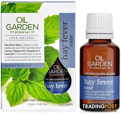 Oil Garden Medicinal Blend Hayfever 25ml - Oil Garden - 9312658913917