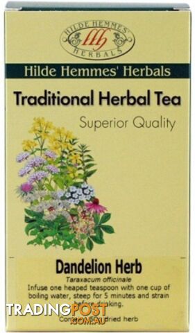 Hilde Hemmes Dandelion Herb 50gm - Hilde Hemmes Herbals - 9315915006100
