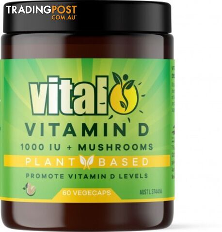 Vital Vitamin D 60 Vegecaps - Vital - 9321582005360