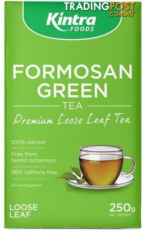 Kintra Foods Formosan Green Tea Loose Leaf 250g - Kintra Foods - 9341709000542