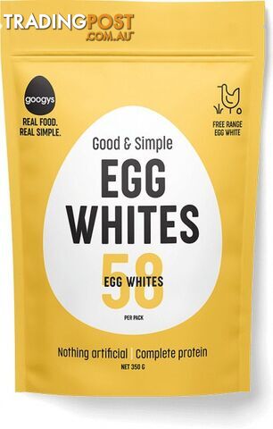 Googys Good & Simple Egg White  350g - Googys - 799439774346