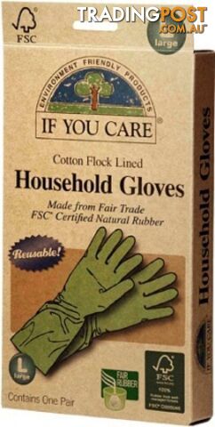 If You Care Large Gloves 1Pair - If You Care - 770009250293
