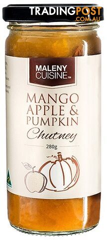 Maleny Cuisine Mango Apple & Pumpkin Chutney 280gm - Maleny Cuisine - 9321374000733