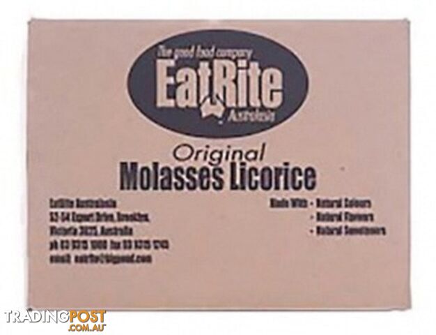 Eatrite Molasses Sticks Licorice 10Kg - Eat Rite