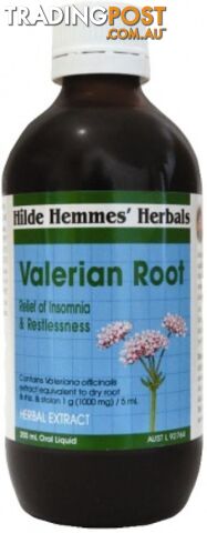 Hilde Hemmes Valerian Root - Herbal Extract 200mL - Hilde Hemmes Herbals - 9315915003604