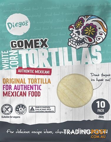 Diego's GoMex Corn Tortilla 10Pack (280g) - Diego's - 9320895001045