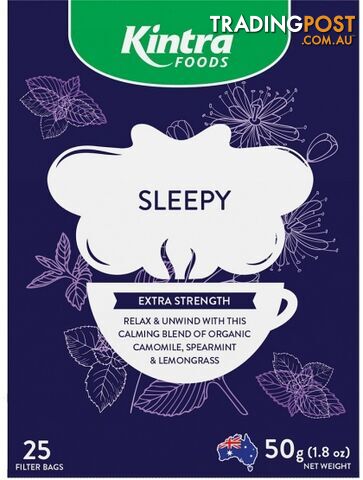 Kintra Foods Sleepy Tea 25Teabags - Kintra Foods - 9341709000702