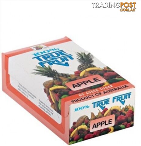 Sun Valley Apple Fruit Strips 30 x 20g - Sun Valley 100% True Fruit - 9312331002013