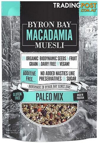 Byron Bay Macadamia Muesli Paleo Mix 2kg - Byron Bay Macadamia Muesli - 799439680791