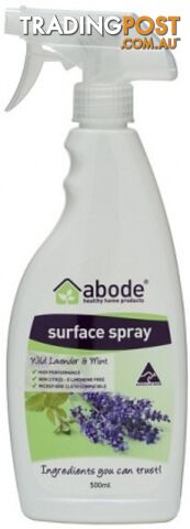 Abode Surface Spray Wild Lavender & Mint 500ml - Abode - 9343188000341