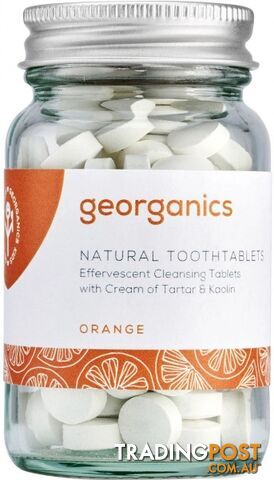 Georganics Toothtablets Orange 120tabs - Georganics - 5060480200319