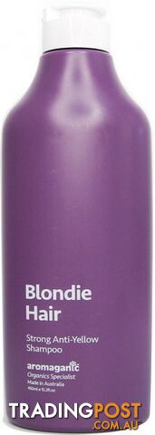 Aromaganic Blondie Hair Anti Yellow Shampoo 450ml - Aromaganic Hair Products - 9331636004348