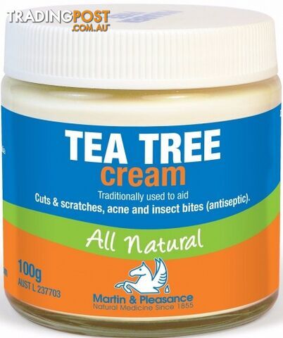 Martin & Pleasance Tea Tree Cream x100gm - Martin & Pleasance - 9324294000241