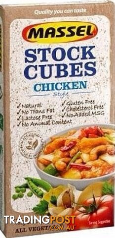 Massel Stock Cubes Chicken Style 105g - Massel - 810206001011