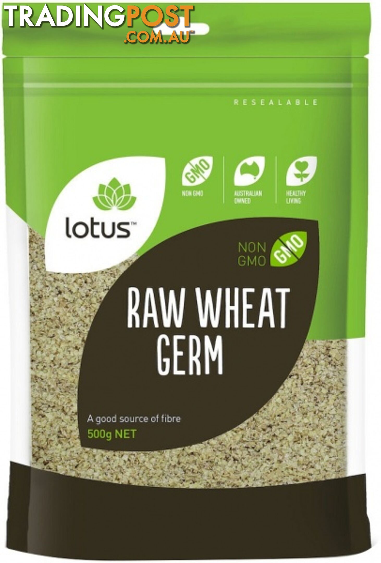 Lotus Raw Wheat Germ 500g - Lotus - 9317127063636