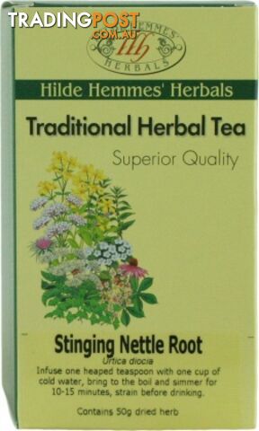 Hilde Hemmes Stinging Nettle Root 50gm - Hilde Hemmes Herbals - 9315915006438