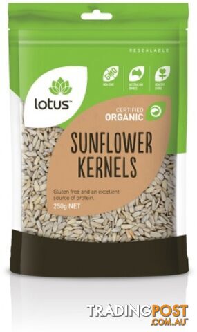 Lotus Organic Sunflower Seeds ( Kernels ) 250g - Lotus - 9317127640387