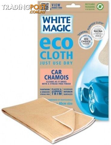 White Magic Eco Cloth Car Chamois (No Bonus) - White Magic - 9333544000221