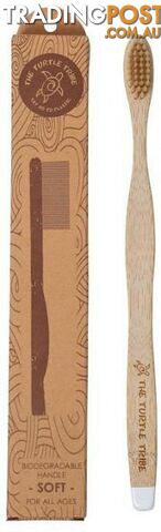 The Turtle Tribe Bamboo Toothbrush All Ages Soft - The Turtle Tribe - 793591113289