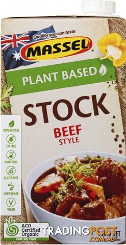 Massel Liquid Beef Style Stock  1L - Massel - 810206005101