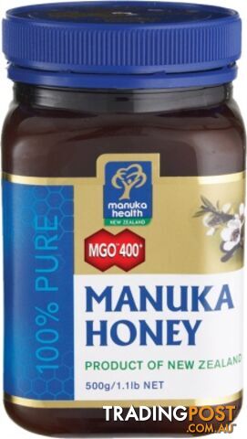 Manuka Health MGO 400+ Manuka Honey 500g - Manuka Health - 9421023620074
