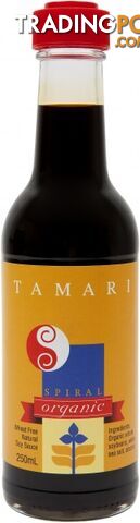 Spiral Organic Tamari Sauce  250ml - Spiral Foods - 9312336111109