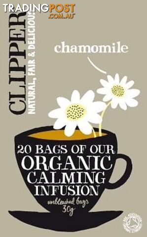 Clipper Organic Calming Infusion - Chamomile 20 Teabags - Clipper Teas - 5021991941726