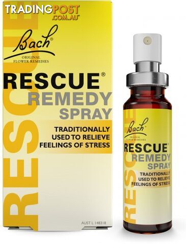 Bach Flower Rescue Remedy 20ml Spray - Bach Flower - 5000488202014