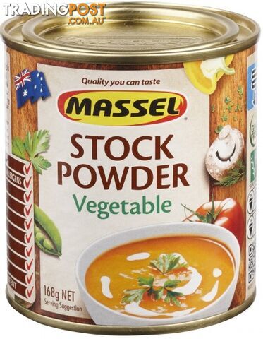 Massel Stock Powder Vegetable 168g - Massel - 810206000656