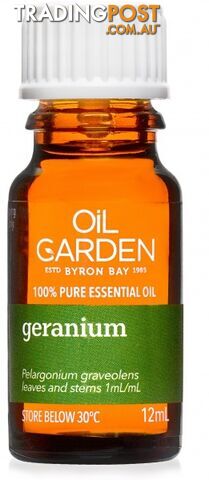 Oil Garden Geranium Pure Essential Oil 12ml - Oil Garden - 9312658200390