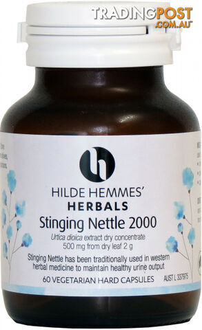 Hilde Hemmes Stinging Nettle 2000 60caps - Hilde Hemmes Herbals - 9315915003857