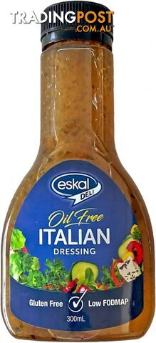 Eskal Deli Low Fodmap Oil Free Italian Dressing  300ml - Eskal Foods - 9310489100452