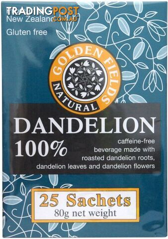 Golden Fields Organic Coffee Dandelion 100%  (25Sachets) 80g - Golden Fields - 9415531111179