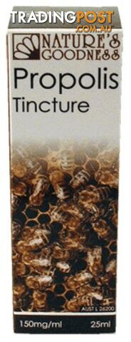 Natures Goodness Propolis Tincture 150mg/ml 25ml - Natures Goodness - 9311968111204
