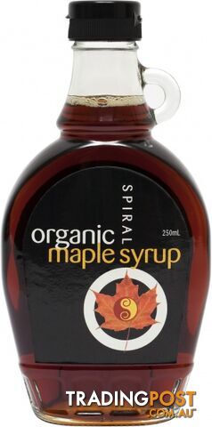 Spiral Organic Maple Syrup  250ml - Spiral Foods - 9312336783153